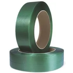 Transpak, Verpackungsmaterial, Umreifungsband Bandbreite12xStärke0,59mm Länge 2500m Polyester-/PET grün geprägt Kerndurchmesser...