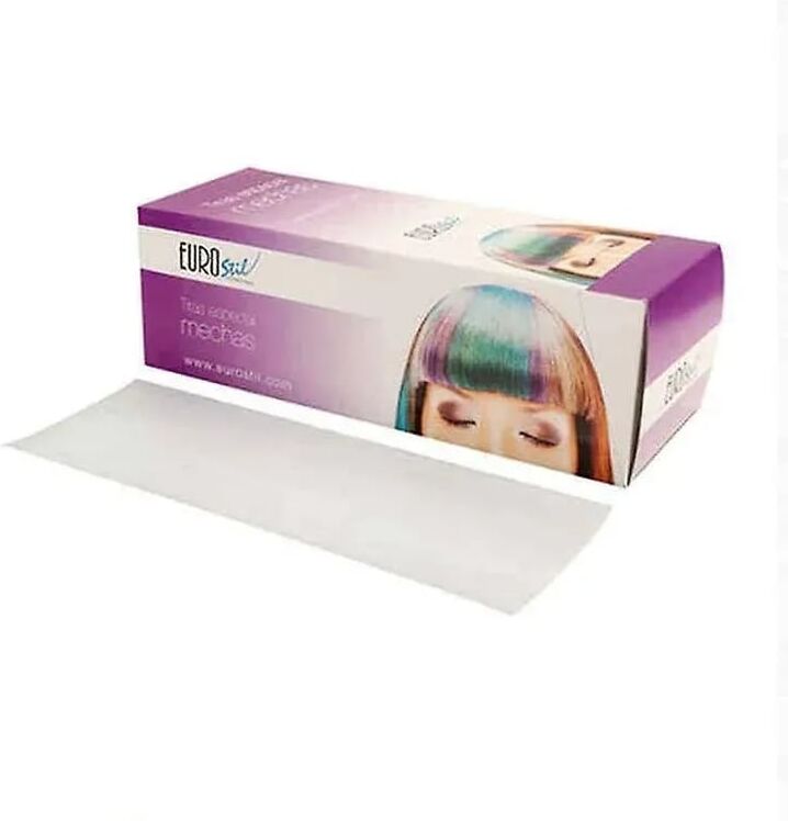 Eurostil Tiras Mechas 8 mm 100 Uds