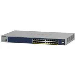 Netgear 24Port Switch 10/100/1000 GS724TPP (24 Ports), Netzwerk Switch, Grau