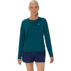 ASICS Europe B.V. Damen CORE LS TOP LS, Größe L in Blau Blau
