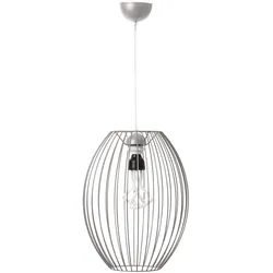 Kayoom Hängelampe Amberly Silber