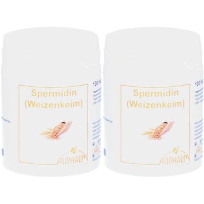 Spermidin Weizenkeim Allpharm Premium Kapseln 2x 2x100 St