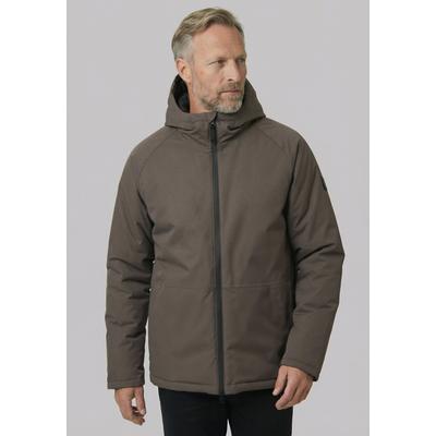 Winterjacke DERBE "Deutholm", Herren, Gr. M, braun (morelslashjet schwarz), Obermaterial: 100% Polyester. Füllung: 100% Polyester. Futter: 100% Polyester, relaxed fit, Raglanärmel Rippbündchen, Jacken Winterjacke, Moderne Funktionsmaterialien,...