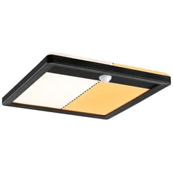 Paulmann LED Außenpanel Lamina Backlight 230V eckig 920lm 14W Tunable Warm IP44 Schwarz 94709