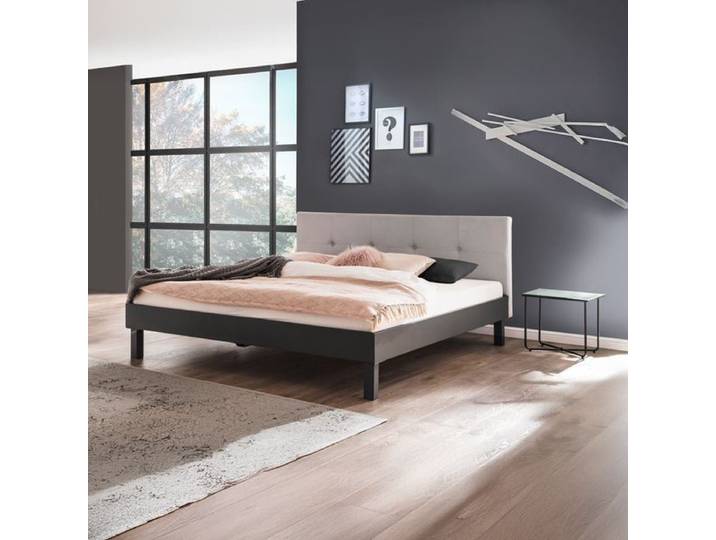 Bett mit Nachttischen Jantra 180x200cm modern