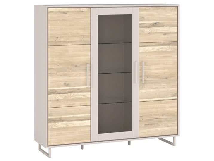 Z2 Highboard KAI, eiche, Teilmassiv