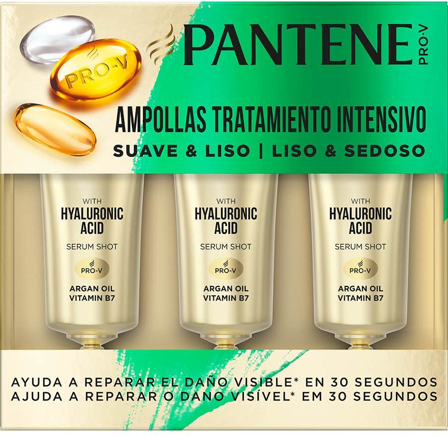 Pantene Suave & Liso Ampolla Capilar 3x15 ml