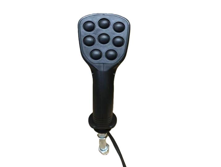 8 boutons pour pièces d'excavatrice, outils en pierre de fer, moissonneuse agricole, commande électrique, poignée de Joystick, équipement de colle