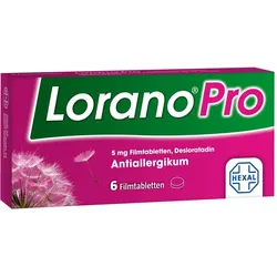 Lorano Pro bei Allergie