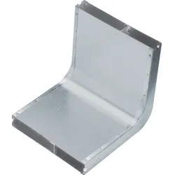 Hager UKK190282 Vertikalkrümmer 2-zügig aus Stahlblech zu UK 190x28mm