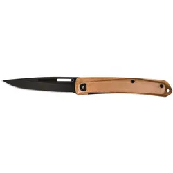 Gerber Gear, Mehrzweckmesser, Gerber AFFINITY Einhandmesser, D2 Stahl, rostfrei, Frame Lock, Kupfer Griffschalen, verstellbarer D (9.40 cm)