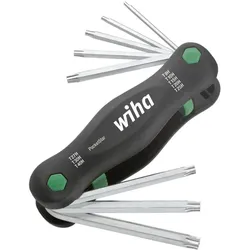 Wiha Multitool PocketStar TORX Tamper Resistant 8-teiliges Set mit SB-Aufhänger - 25166