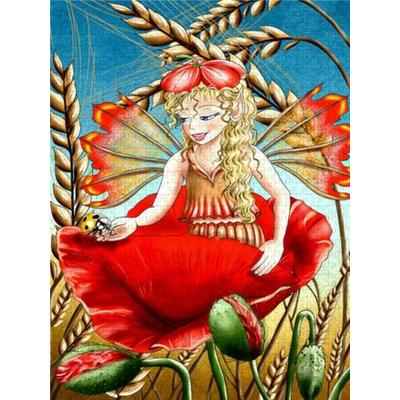 CALVENDO Puzzle Wasser-Elfe | 1000 Teile Lege-Größe 64x48cm Foto-Puzzle für glückliche Stunden