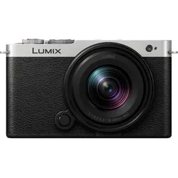 Panasonic LUMIX S9 Black / Silver + S 18-40mm f/4.5-6.3 (18 - 40 mm, 24.20 Mpx, Vollformat), Kamera, Schwarz, Silber