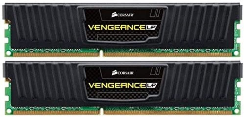 Corsair CML8GX3M2A1600C9 Vengeance Low Profile 8GB (2×4GB) DDR3 1600MHz CL9 XMP Performance Desktop Memory Kit – Black, New - (Box Opened)