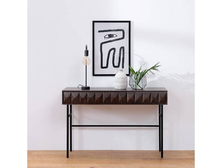 Console Cima 117 x 75 x 39cm Marron