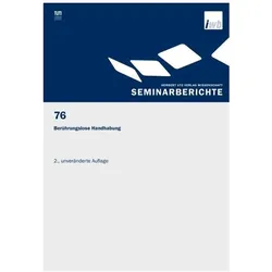 Berührungslose Handhabung, Fachbücher von Gunther Reinhart, Michael Zäh