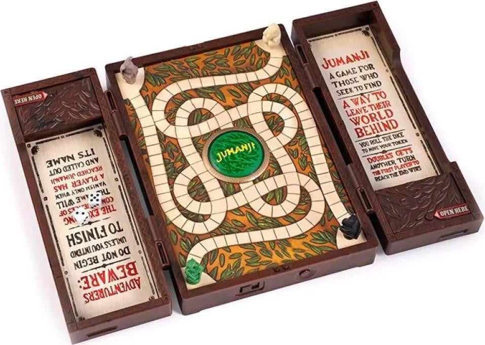 Metamorph Elektronische mini-versie van het Jumanji bordspel replica
