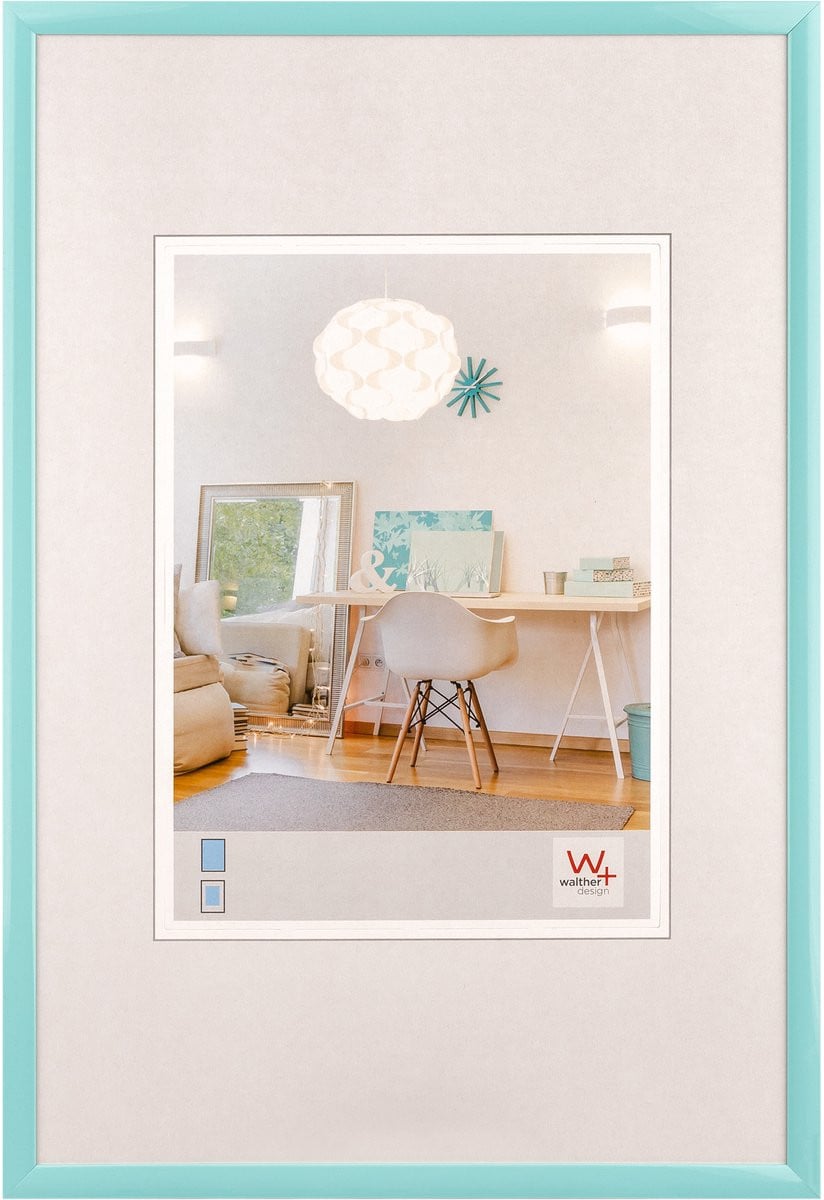 Walther Design New Lifestyle Kunststof lijst Turkoois 30x40 cm