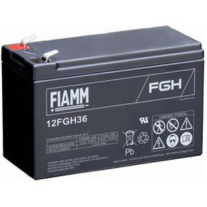 FIAMM AGM-Batterie 12FGH36, 12 V, 9 Ah, Faston 6,3 mm Anschluss