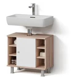 WASCHBECKENUNTERSCHRANK Fucino Sonoma 60 x 54 cm