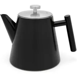 Leopold Vienna, Teekanne, Teekanne Oslo 1l doppelwand. mattschwarz LV513001 (1 l)