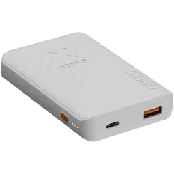 Xtorm Go2 Series Powerbank 5.000 mAh 12W 1x USB-C/ 1x USB-A ice weiß
