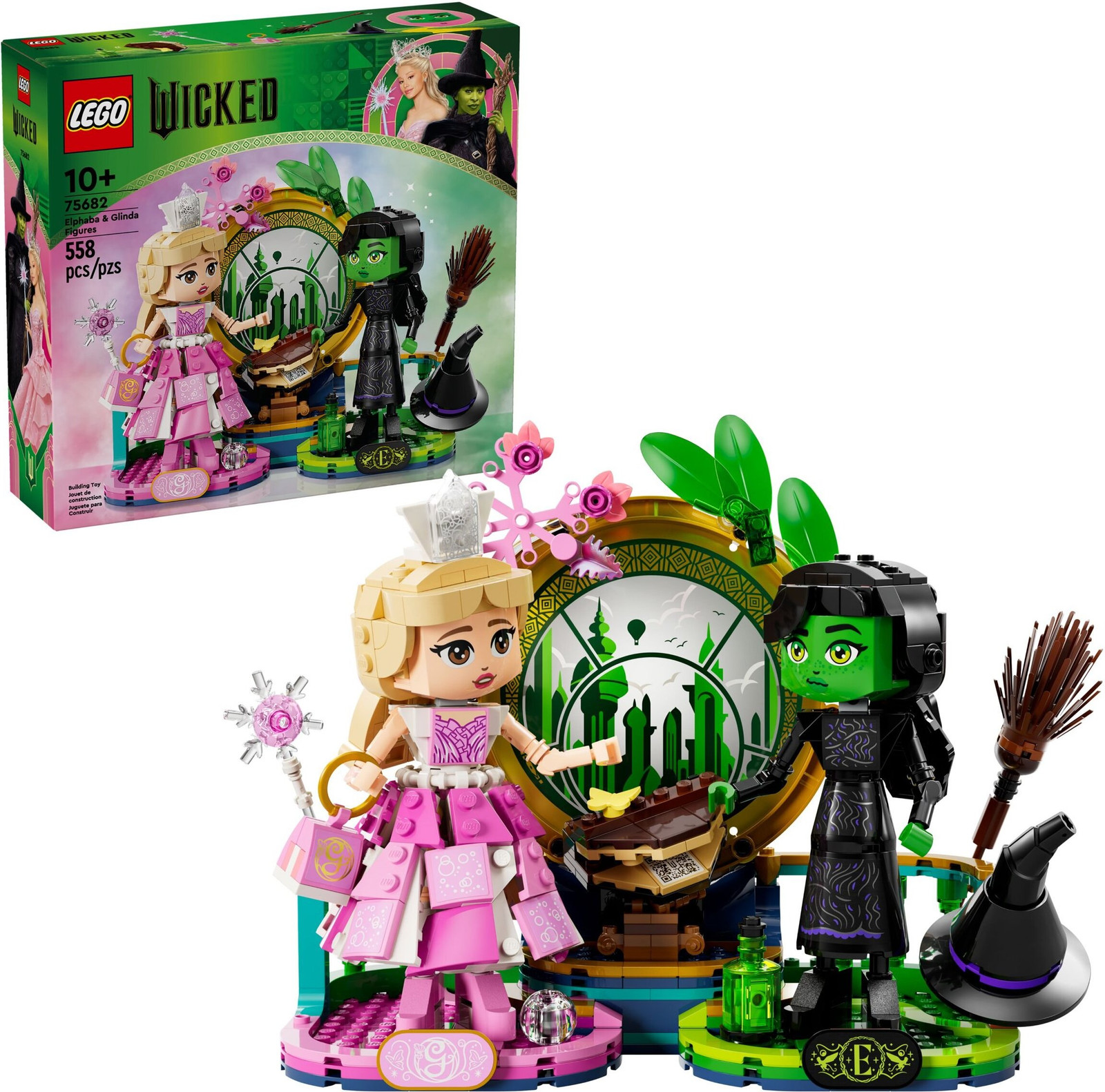 LEGO Wicked Poppen Elphaba en Glinda 75682