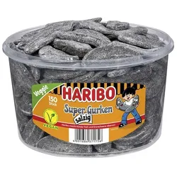 Haribo 150er-Pack Fruchtgummi »Super Gurken« à 9 g