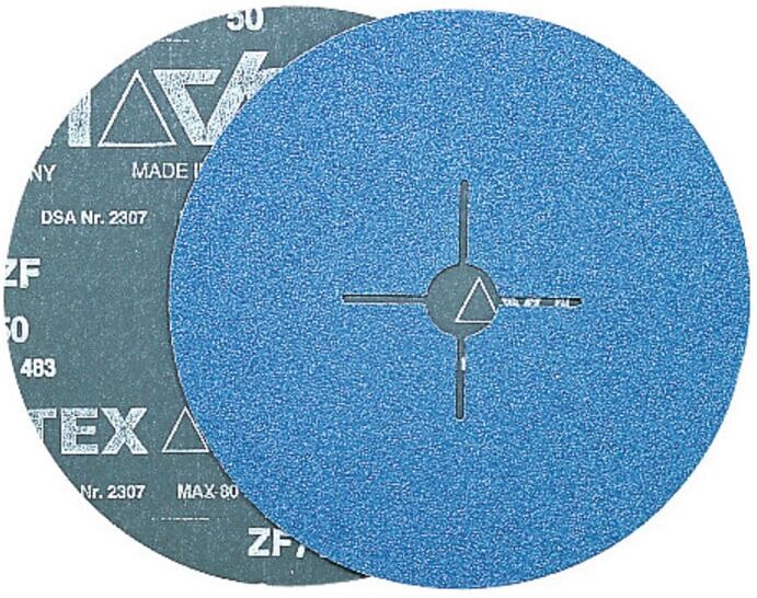 VSM Fiberscheibe ZF 714 Zirkonkorund (ZA),Ø 180 mm, Körnung: 36 (737911)
