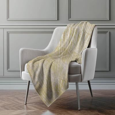 Addison Rugs Premium Machine Washable Modern Sun Sherpa Throw Blanket