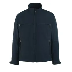 Softshelljacke "DRESDEN" Unique Einfarbig - 3XL - schwarzblau