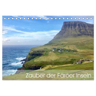Zauber der Färöer Inseln (Tischkalender 2026 DIN A5 quer), CALVENDO Monatskalender