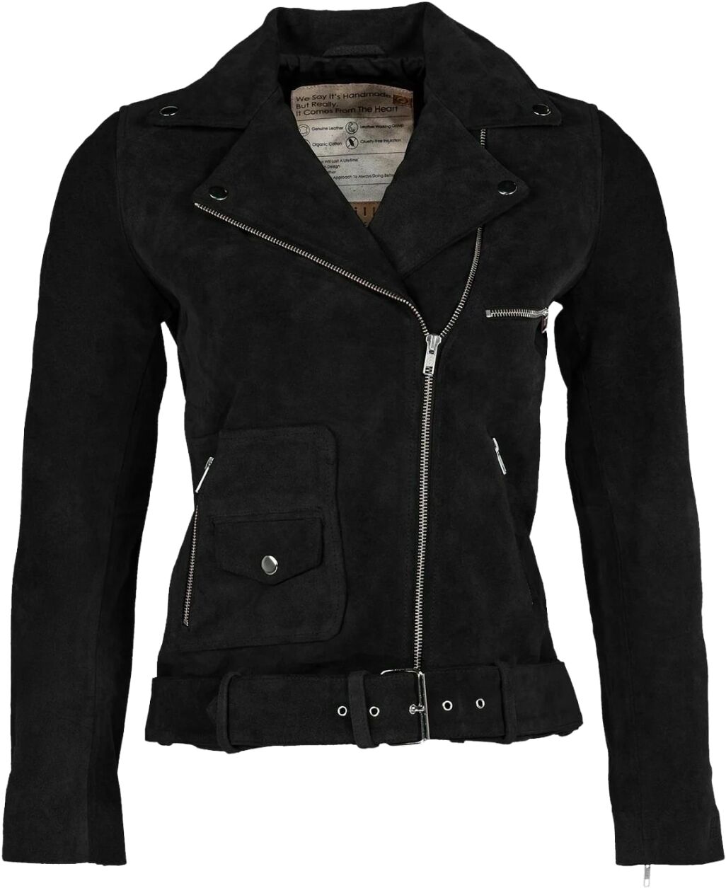 Outdoorjacke STILL NORDIC "Still Nordic Jacket Mira", Damen, Gr. XS, schwarz, Obermaterial: 100% Leder, Jacken Outdoorjacke