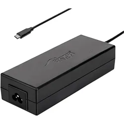 Akyga Notebook-Netzteil 87W 5 V, 9 V, 12 V, 15 V, 18 V, 20.2V 4.3A (87 W), Notebook Netzteil, Schwarz