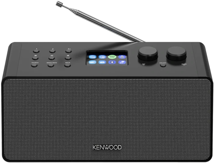 Kenwood CR-ST90S SmartRadio sw Internetradio Podcast Spotify BT (CR-ST90S-B)