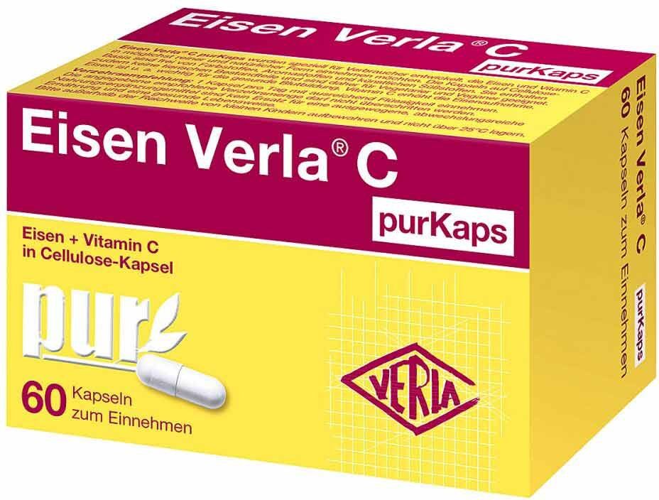 Eisen Verla C purKaps 60stk