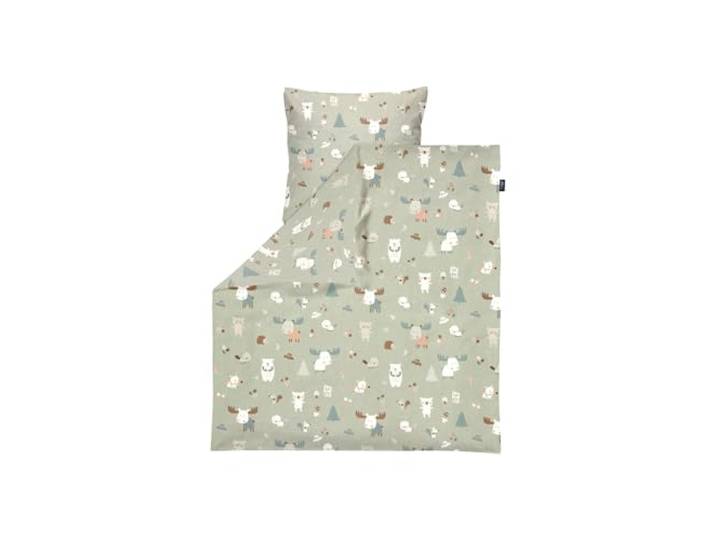Alvi Bettwäsche Baumwolle Baby Forest - Multi Colored 100x135 Kinderbettwäsche, unisex, atmungsaktiv und weich, mit bunten Motiven, für angenehmen Schlafkomfort
