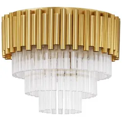 Nova Luce 9824078 Magnolia E14 Deckenleuchte Gold