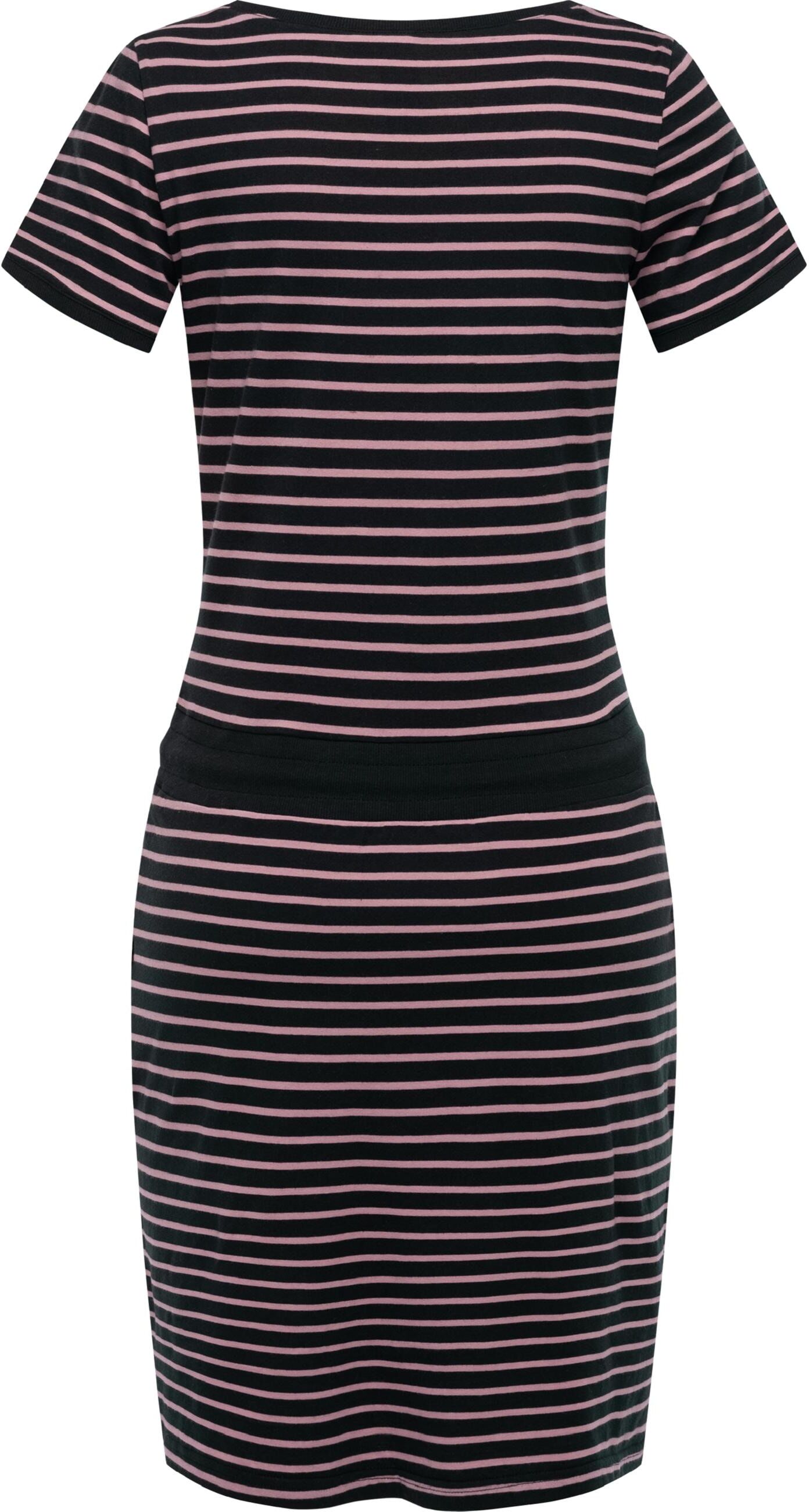 Sommerkleid RAGWEAR "Sommerkleid Baomi", Damen, Gr. XS, N-Gr, schwarz, Obermaterial: 100% Baumwolle CO., Kleider Sommerkleid