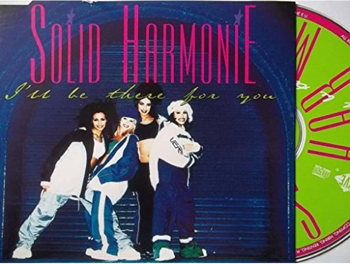 Solid Harmonie: I'll Be There For You [CD-Single, Jive Jive CD 437 / 0518282]