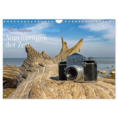 Alte Fotoapparate, Augenzeugen der Zeit (Wandkalender 2027 DIN A4 quer), CALVENDO Monatskalender