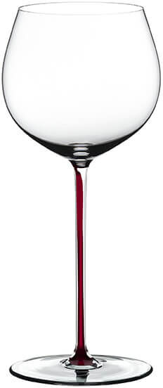 Riedel Hand Made Fatto A Mano Oaked Chardonnay Glass Dragon Red