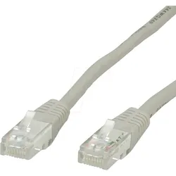 VALUE 21990950 - Patchkabel Cat.6, UTP, grau, 1,5 m