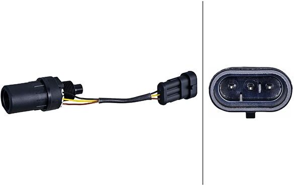 Hella Sensor, Geschwindigkeit/drehzahl 6pu 009 145-381 Für Fiat