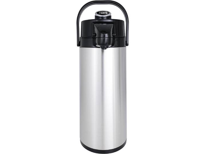 Thermos pompkan 2\,2 L RVS (binnenzijde glas)