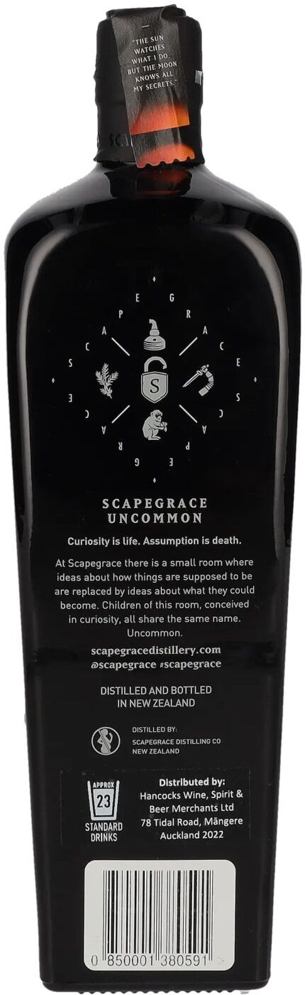 Scapegrace BLOOD MOON ORANGE Premium Dry Gin 41,6% Vol. 0,7l