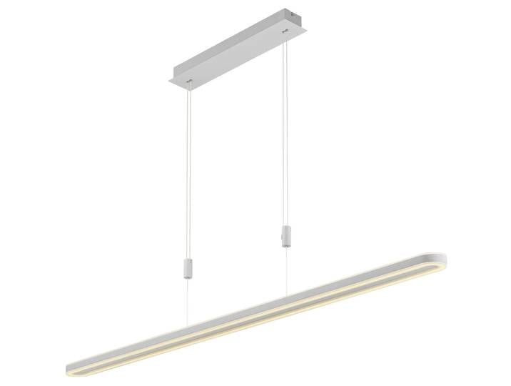 Pendellampe Tatu Weiss Metall 4800 lm Dimmbar B 126 cm - LED - Lichtfarbe: Extra warmweiss- LED Energiesparlampe
