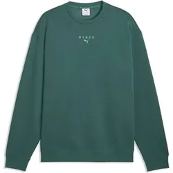 Puma Herren Fitness / Workout Sweatshirts Sweatshirts lg.Arm He/Uni M PUMA X HYROX HEAVYWEIGHT CREWNECK, Größe L in Grün Grün