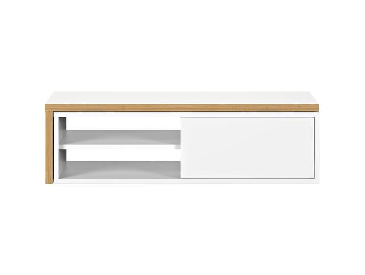 TV-Möbel Hades reinweiss Holz/MDF B 110 cm